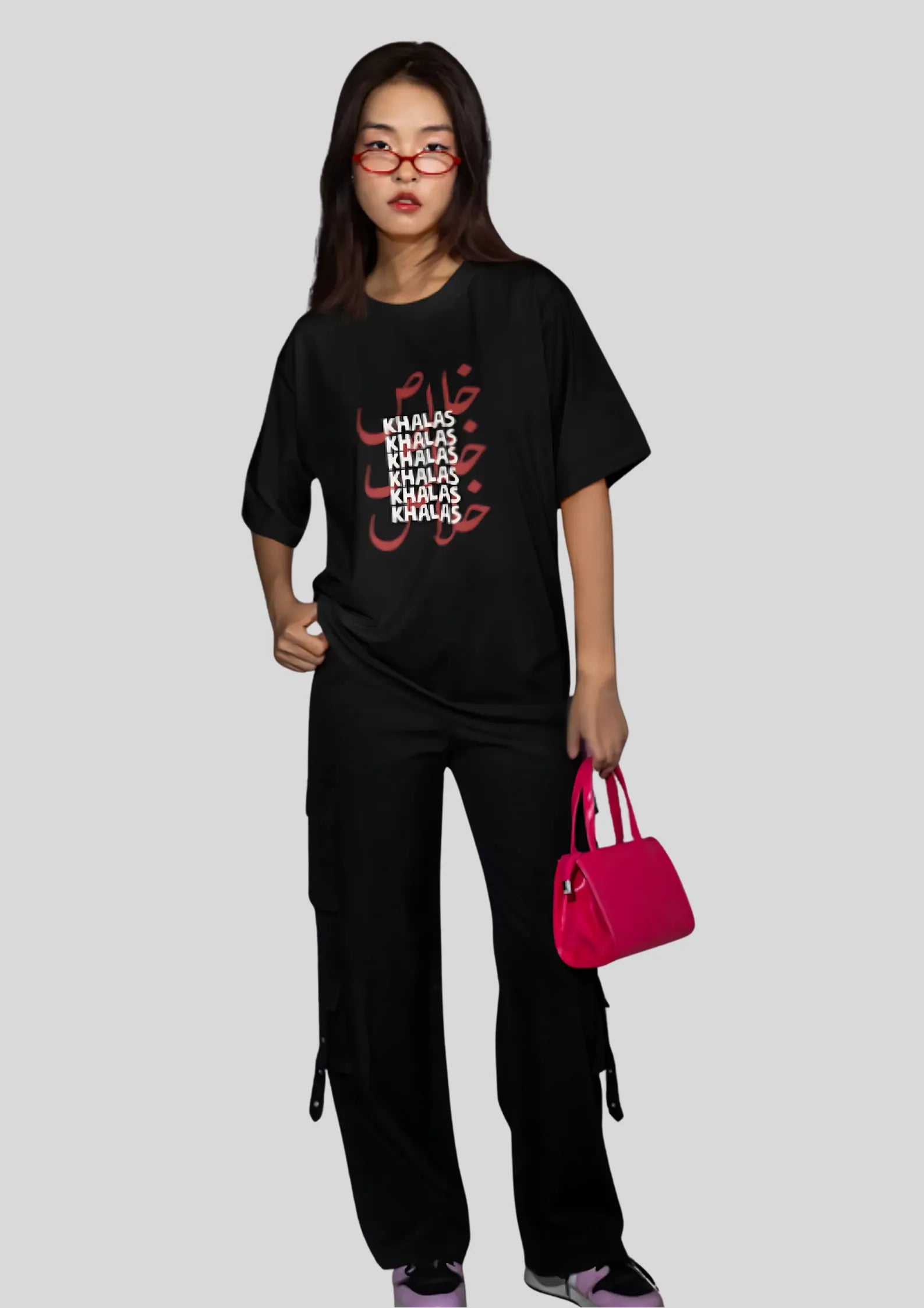 khas oversized tshirt women