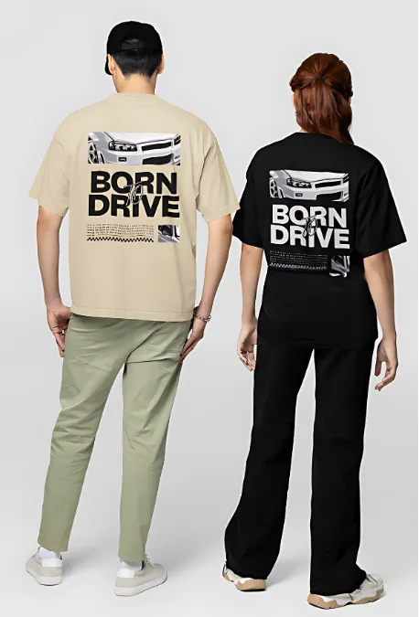 oversized tshirt drive couple