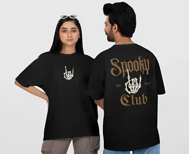 oversized tshirt front back 