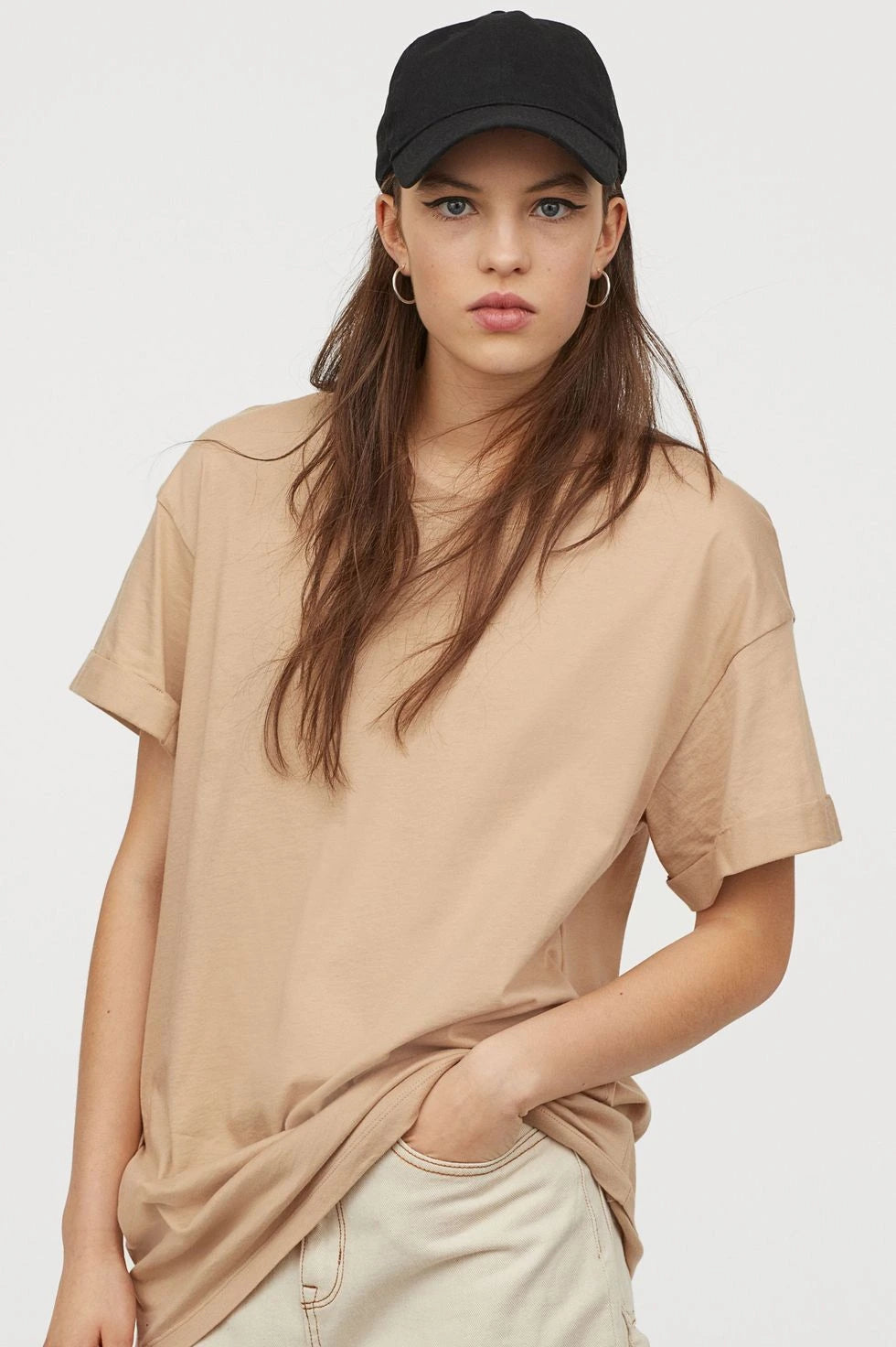 skin oversized tshirt women